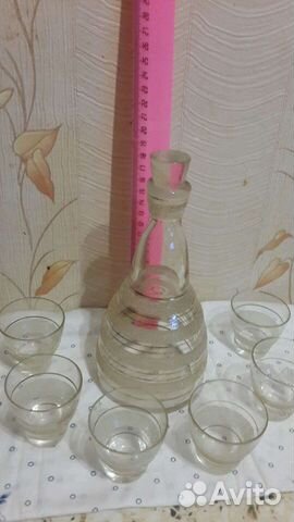 Графин ссср, 6 стопок