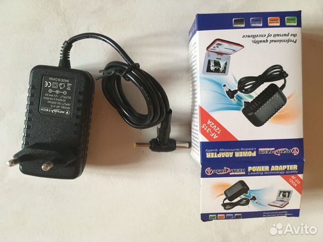 Адаптер электро AF-315 на 12V, 2A