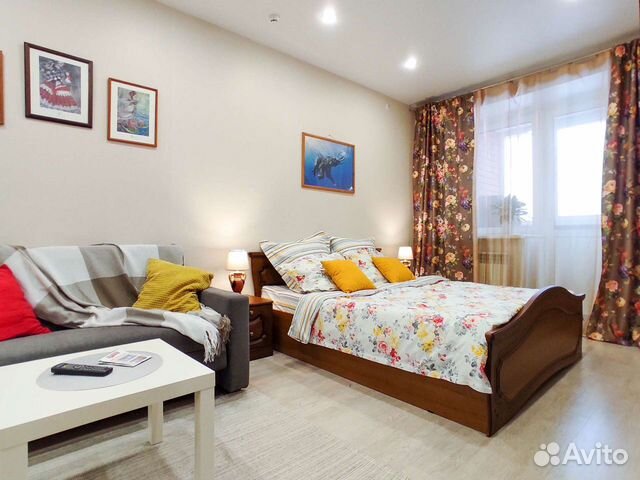 

1-к. квартира, 36 м², 2 кровати