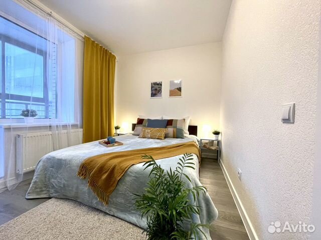 

1-к. квартира, 37 м², 3 кровати