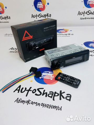 Магнитола Aura Amh-77dsp Black Edition
