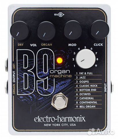Гитарный эффект Electro-Harmonix B9 Organ Machine