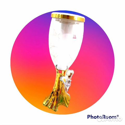 Пивная башня 2л с подсветкой новая