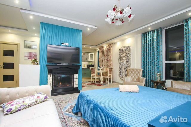 

1-к. квартира, 47,4 м², 2 кровати