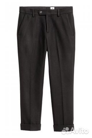 Костюмные брюки с отворотами H&M Studio F/W’16