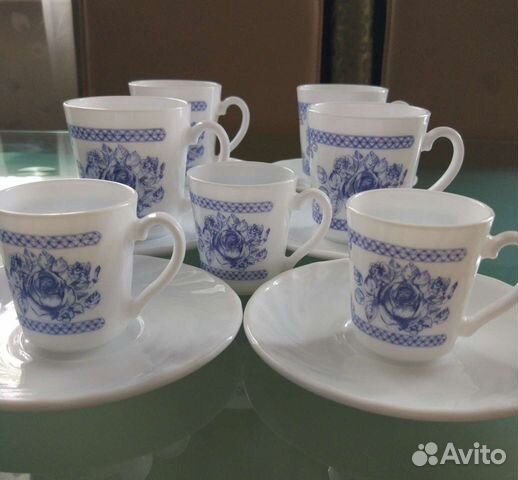 Сервиз чайно-кофейный Arcopal (Франция)