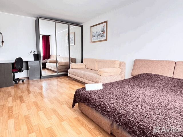 

1-к. квартира, 40 м², 2 кровати