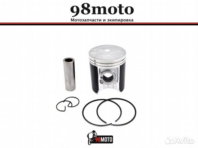Поршень с кольцами, Honda CRM 250, STD 66.00