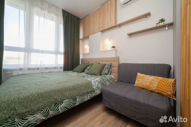 

Квартира-студия, 18 м², 2 кровати