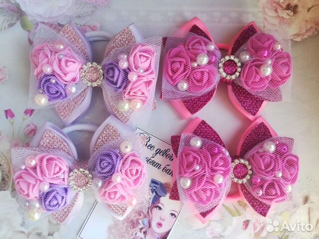 Бантики ручной работы