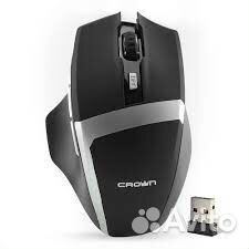 Мышь беспроводная игровая «Crown» cmxg-801