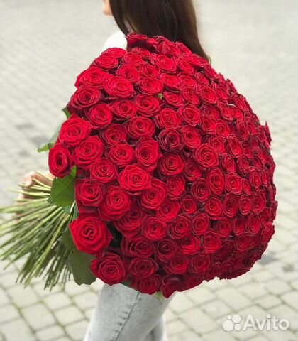 Букеты красных Роз