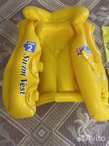 Жилет для плавания детский с нарукавниками