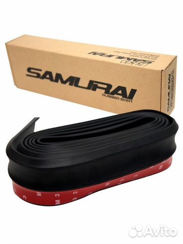 Губа на бампер samurai