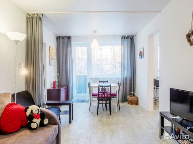 

2-к. квартира, 43,4 м², 1 кровать