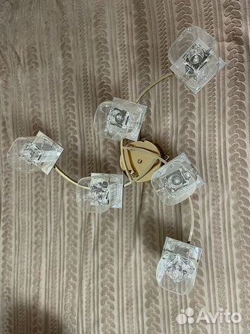 Люстра потолочная бу