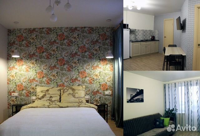 

1-к. квартира, 32 м², 2 кровати