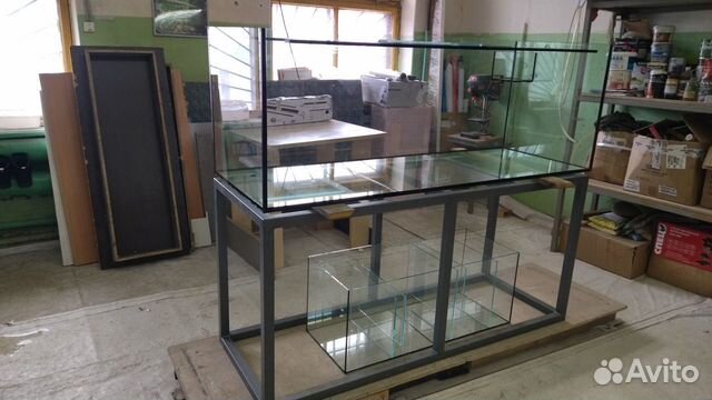 Аквариум на 600 л новый с подставкой и сампом