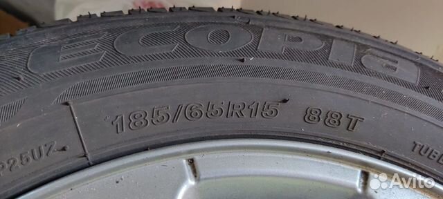 Bridgestone Ecopia EP25 185/65 R15, 4 шт