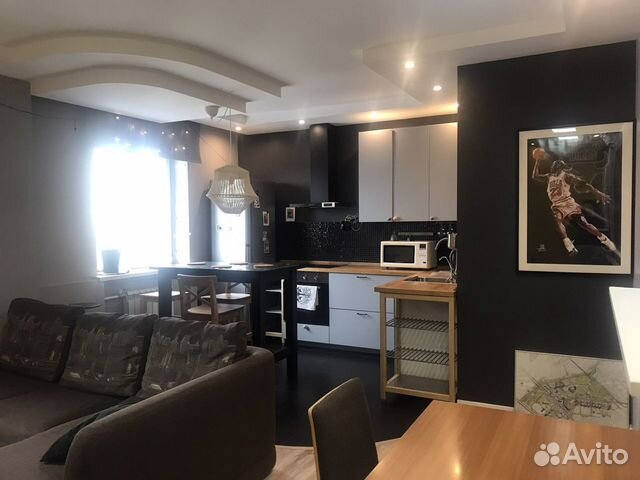 

1-к. квартира, 40 м², 2 кровати