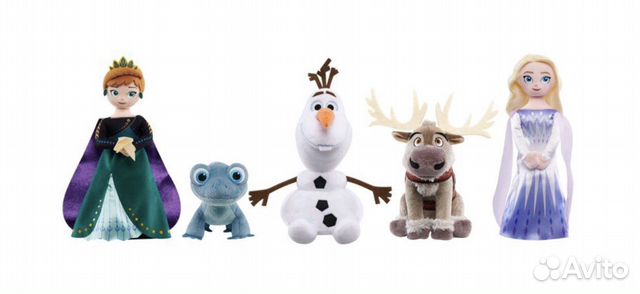 Набор мягких игрушек «холодное сердце»