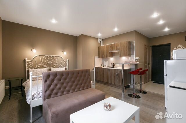 

1-к. квартира в апарт-отеле, 30 м², 1 кровать