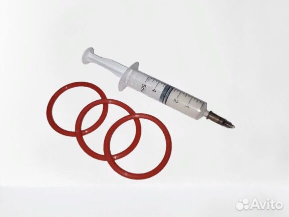 Уплотнения для зу кофемашин Delonghi ecam + смазка