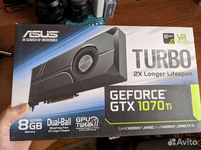 Видеокарта Nvidia GeForce GTX 1070ti