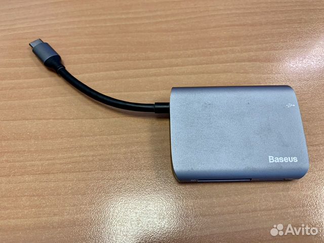 Хаб Type-C usb Baseus 3 в 1