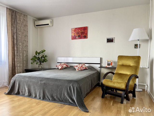 

1-к. квартира, 37 м², 2 кровати
