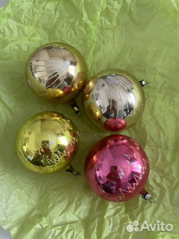 Ёлочные игрушки шары СССР гдр