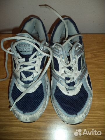 Кроссовки Reebok, серо-голубые-белые, разм. 41