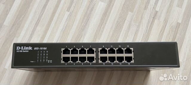 Коммутатор D-Link DES1016A