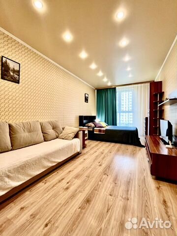

1-к. квартира, 45 м², 2 кровати