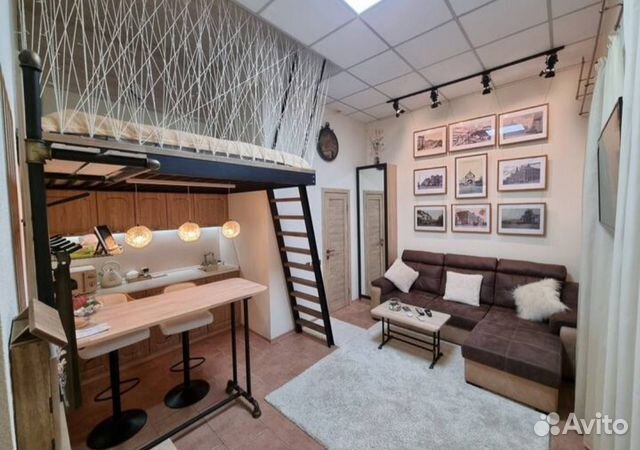 

Квартира-студия, 24 м², 2 кровати