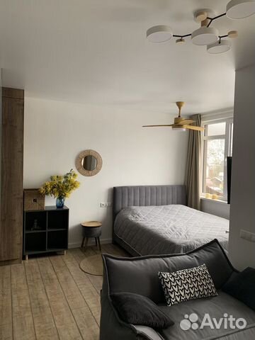 

Квартира-студия, 32 м², 1 кровать