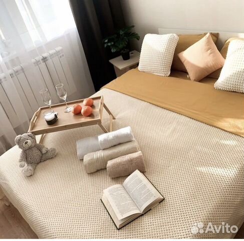 

1-к. квартира, 41 м², 2 кровати
