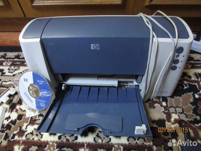 Принтер HP 3820 (цветной принтер ) + диск