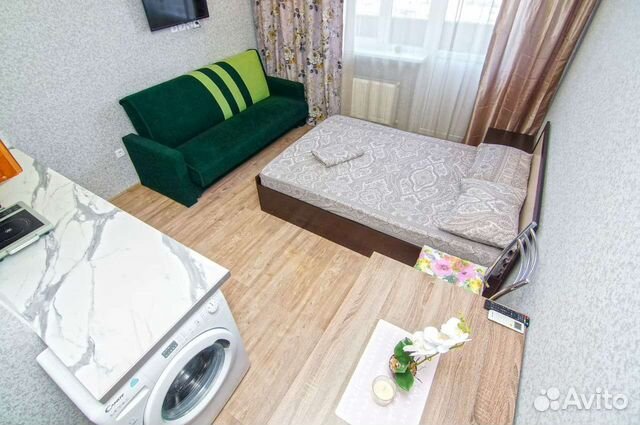

Квартира-студия, 27 м², 2 кровати