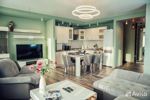 

2-к. квартира, 68 м², 2 кровати