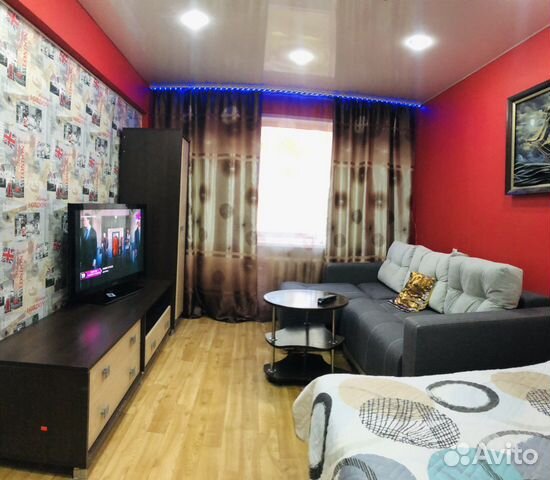 

1-к. квартира, 30 м², 2 кровати