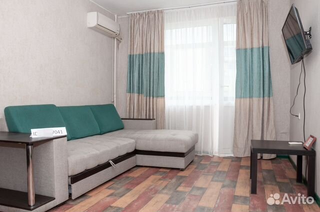 

1-к. квартира, 39 м², 2 кровати