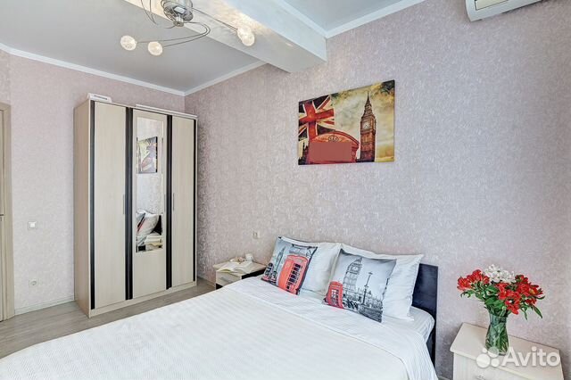 

1-к. квартира, 33 м², 2 кровати