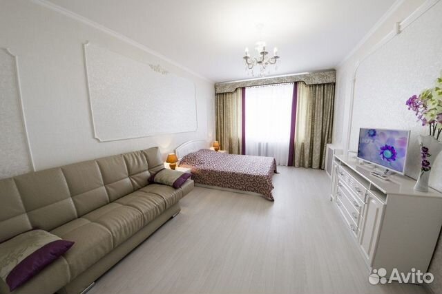 

1-к. квартира, 45 м², 2 кровати