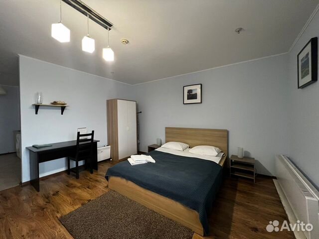 

1-к. квартира, 54 м², 2 кровати