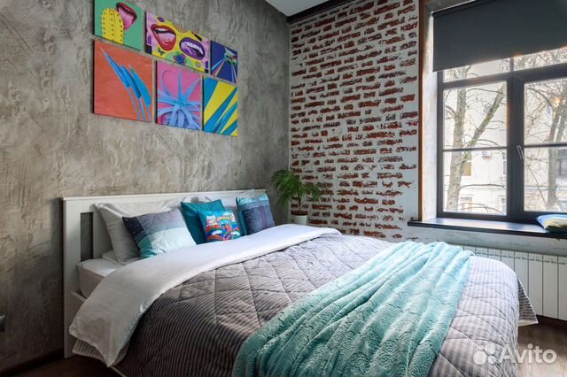 

Квартира-студия, 28 м², 2 кровати