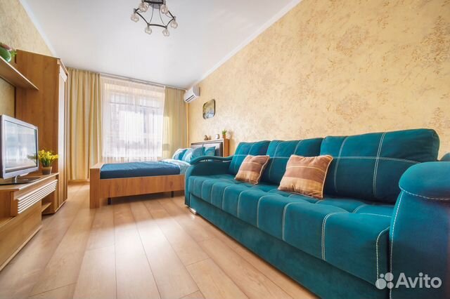 

1-к. квартира, 45 м², 2 кровати