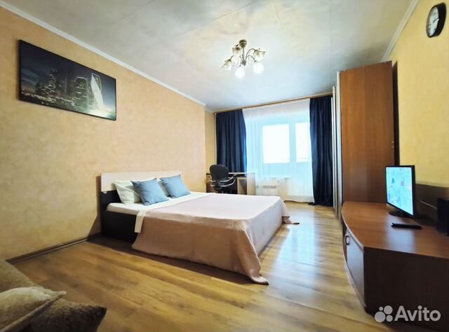 

1-к. квартира, 35 м², 2 кровати