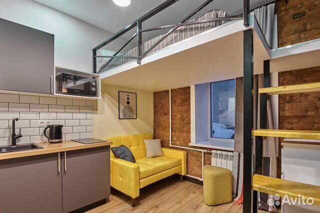 

Квартира-студия, 16 м², 2 кровати