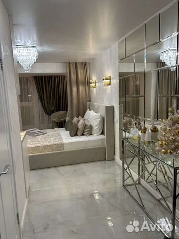 

Квартира-студия, 27 м², 2 кровати